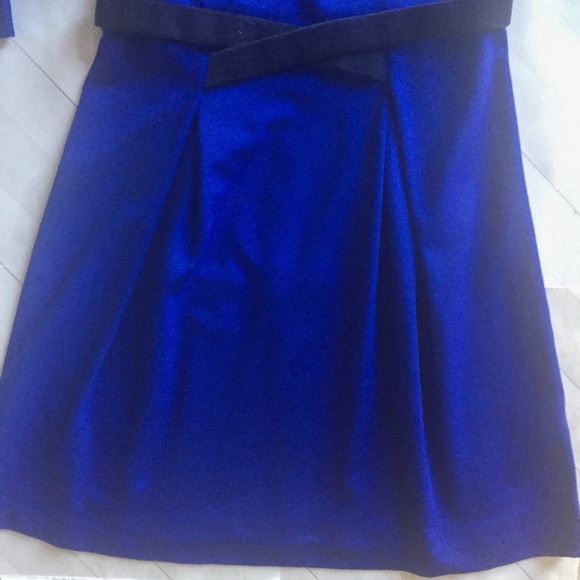 Girls from Savoy Ponte Dress Blue - Picture 5 of 8